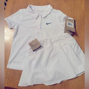 Cute girls 4T Nike 2 piece tennis outfit. Brand new